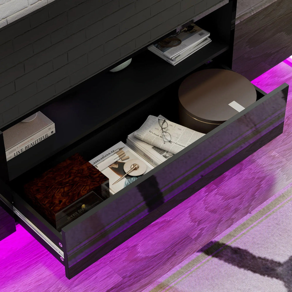 Annora_LED_TV_Stand_70 Black