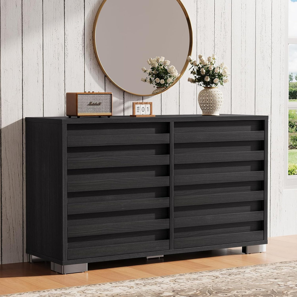 Sequoia 2-Piece Farmhouse Bedroom Set Queen Black