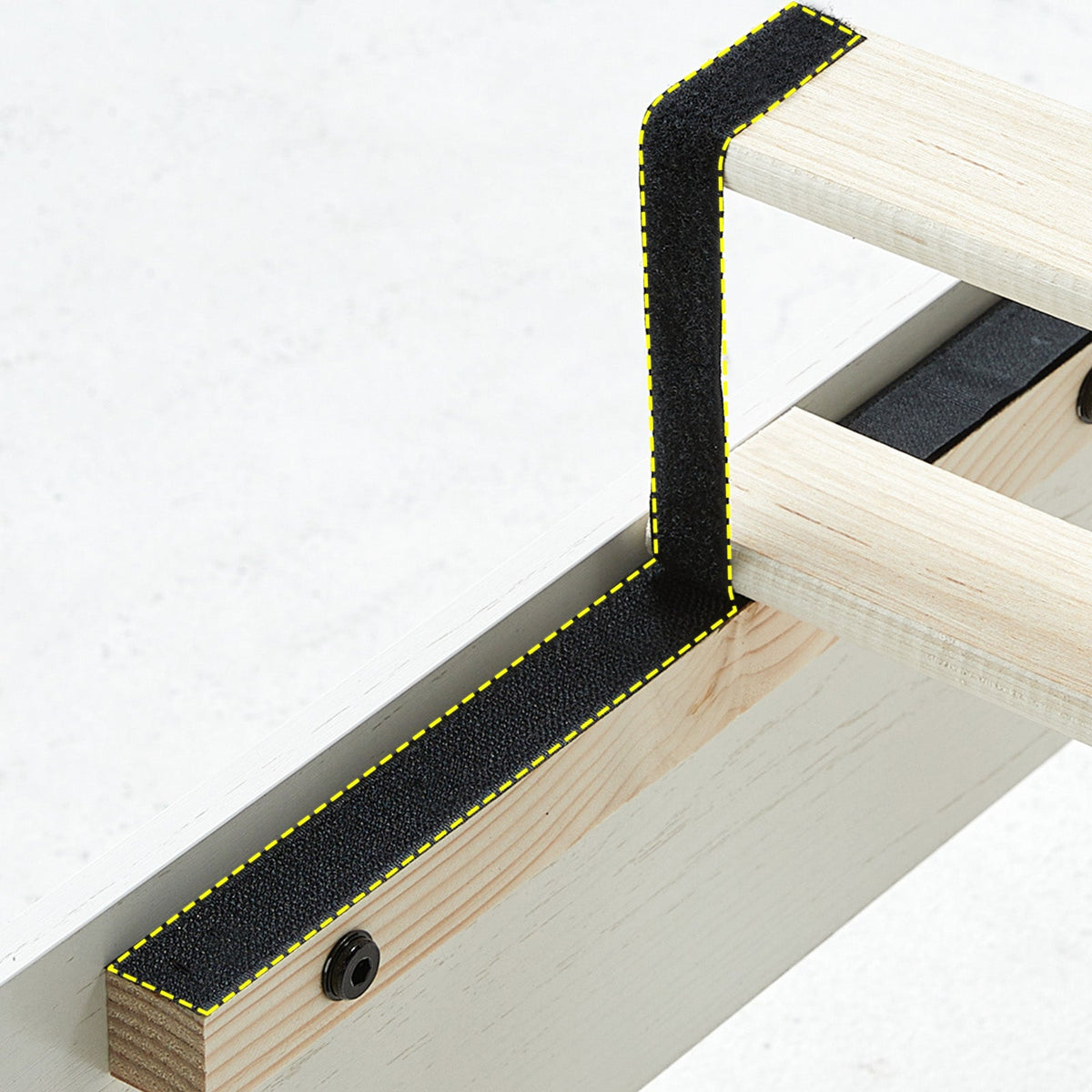 Barrow Bed Frame - King / White