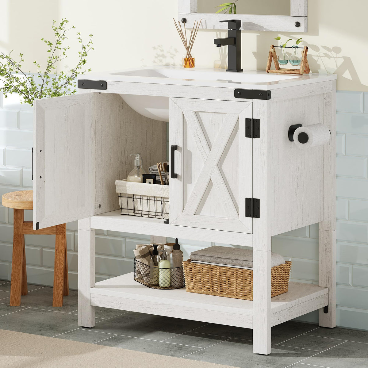 Calverton Antique White 24”