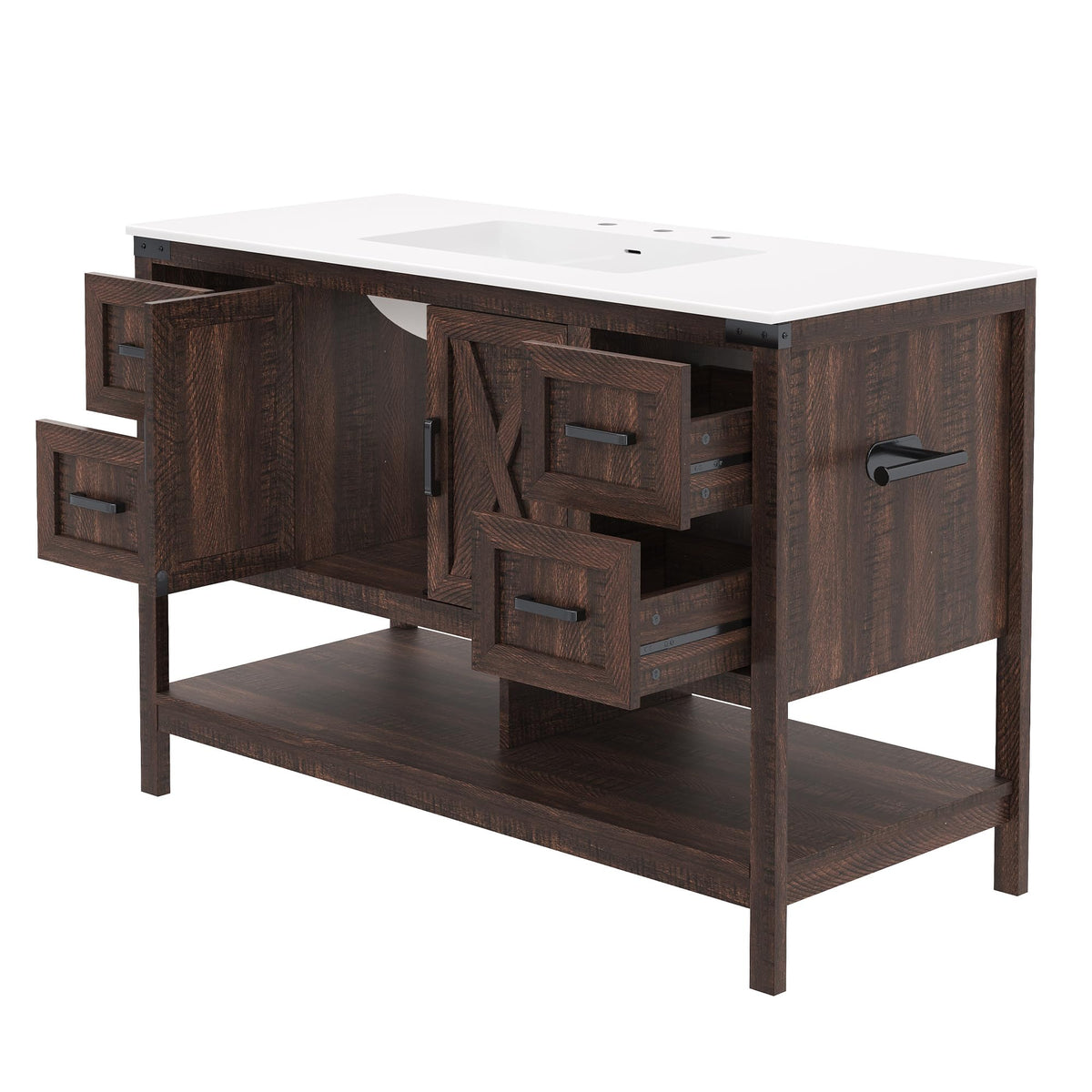 Calverton Rustic Brown 48”