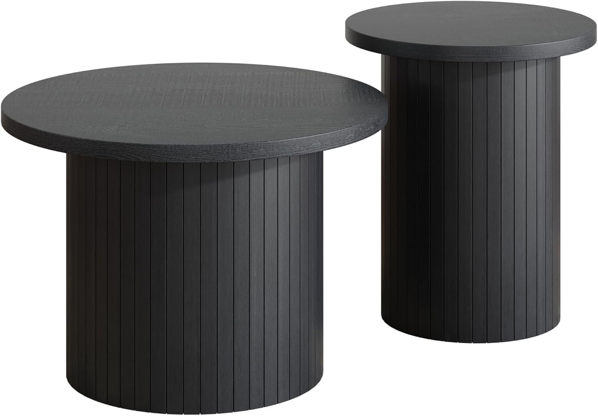Briar Coffee-Table Textured Black