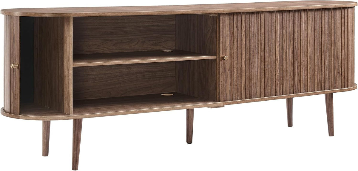 Briar 70" Mid Century TV Stand - Walnut