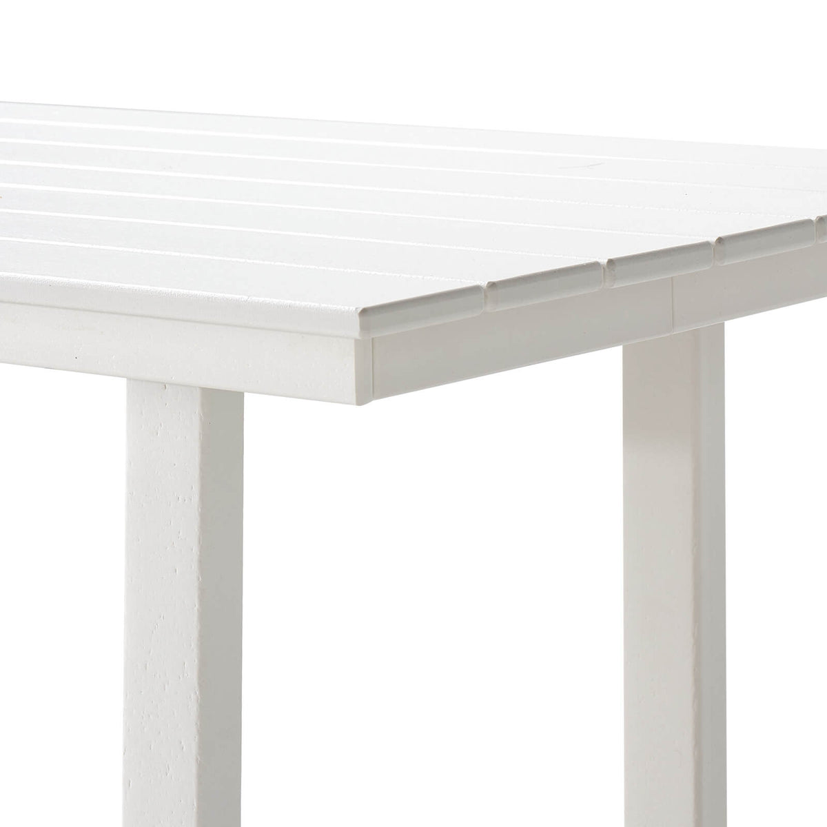 Beverly 7-Piece Outdoor Dining Table Set - White