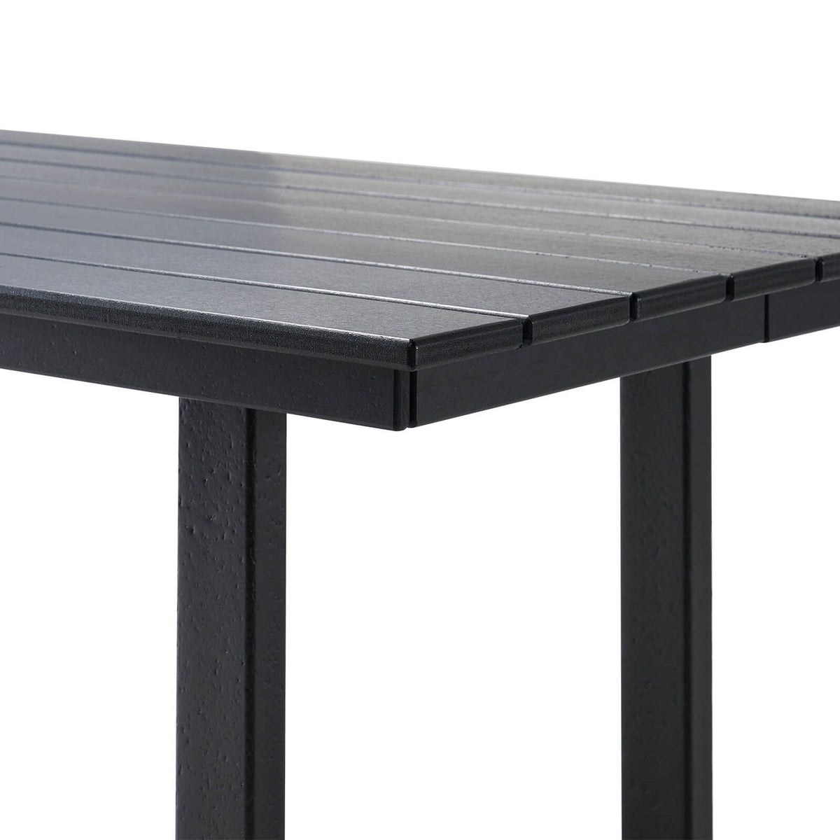 Beverly 7-Piece Outdoor Dining Table Set - Black