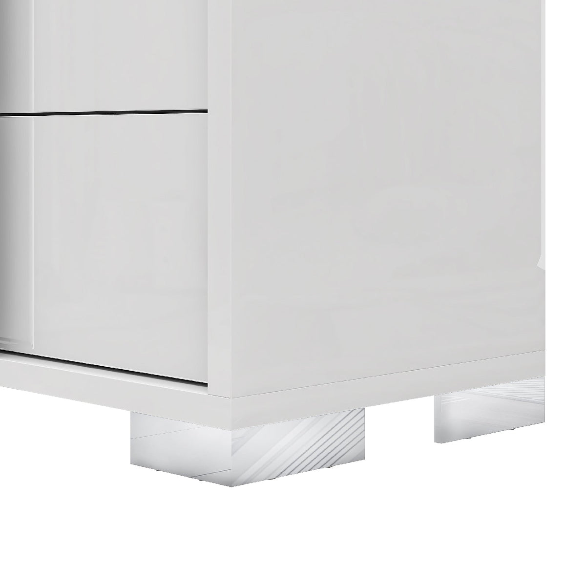 Lena 6-Drawers Dresser - White