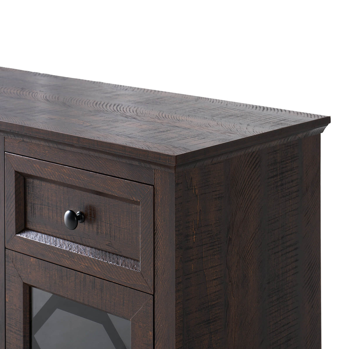 Liviana 70" Fireplace TV Stand - Espresso