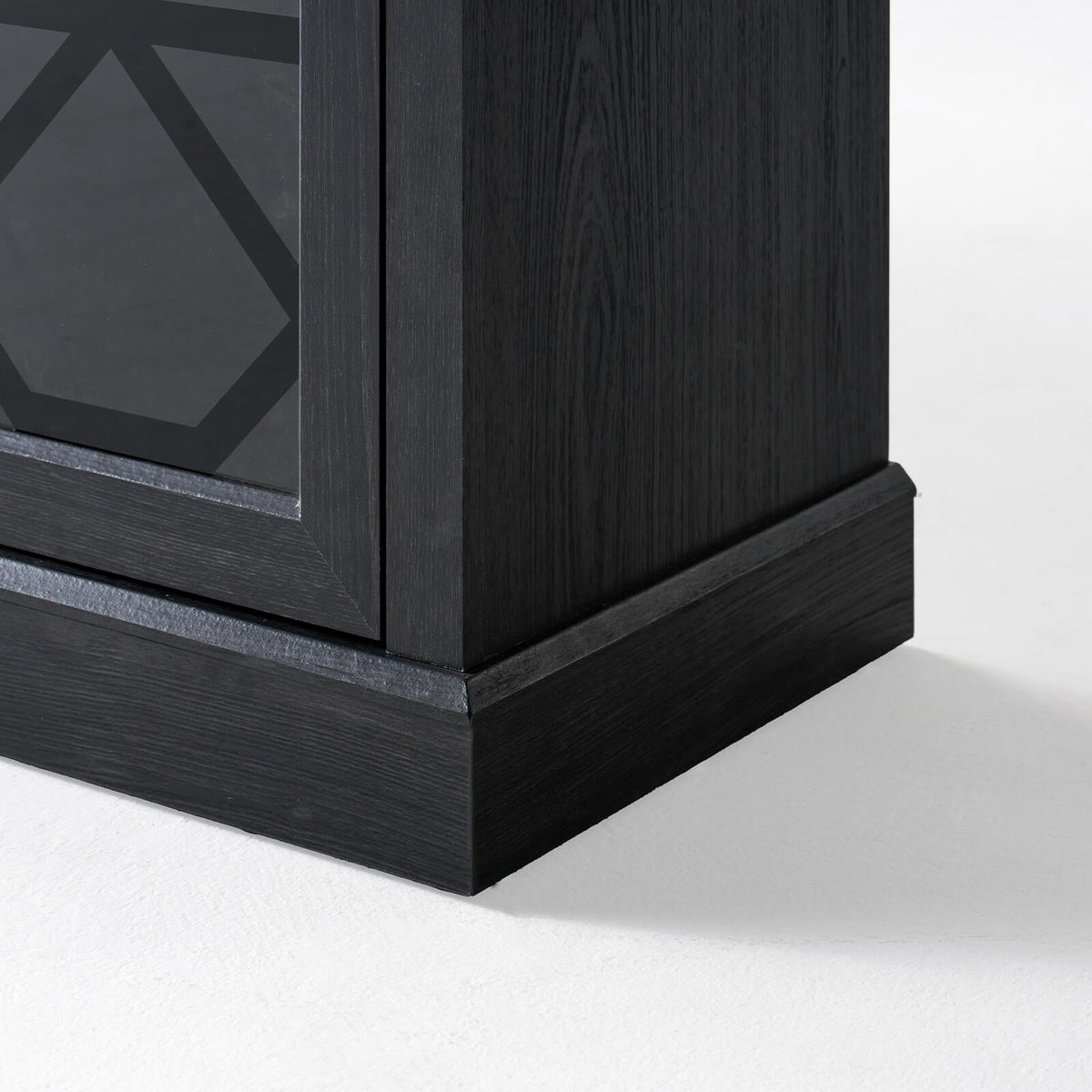 Liviana 70" Fireplace TV Stand - Espresso & Drak Grey