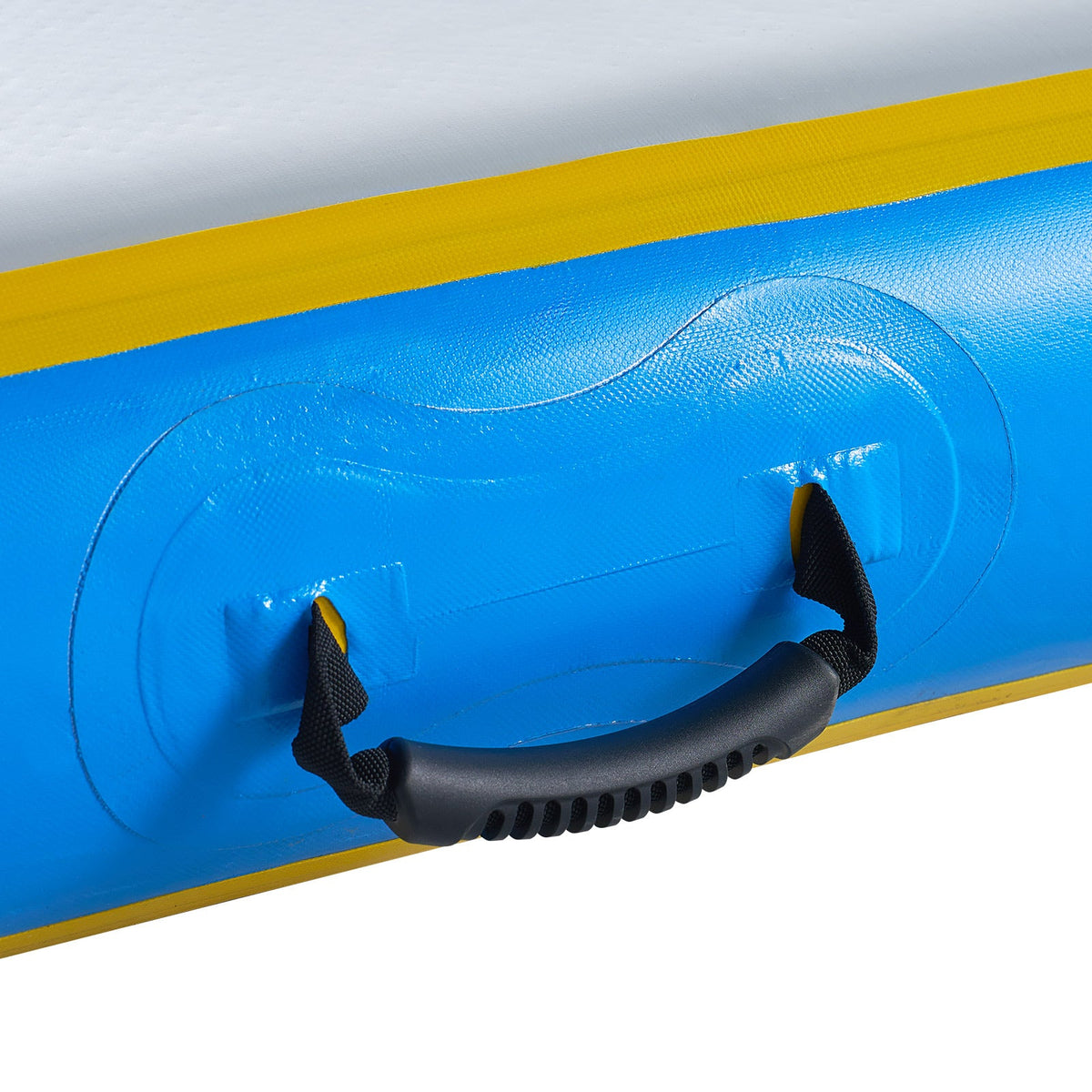 Ploov Inflatable Floating Dock - Regular / 6x6 FT / Blue & White