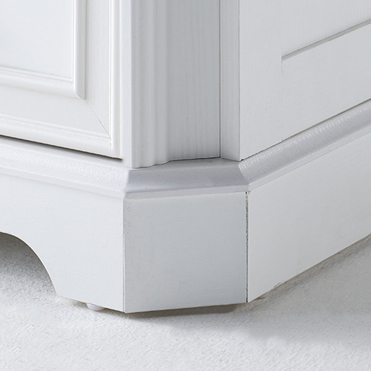 Somer Nightstand Bevel Shape - Pair / Antique White