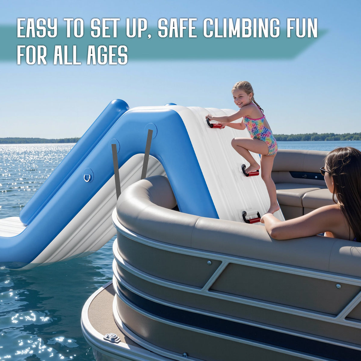 Inflatable Floating Water Slide - 10FT
