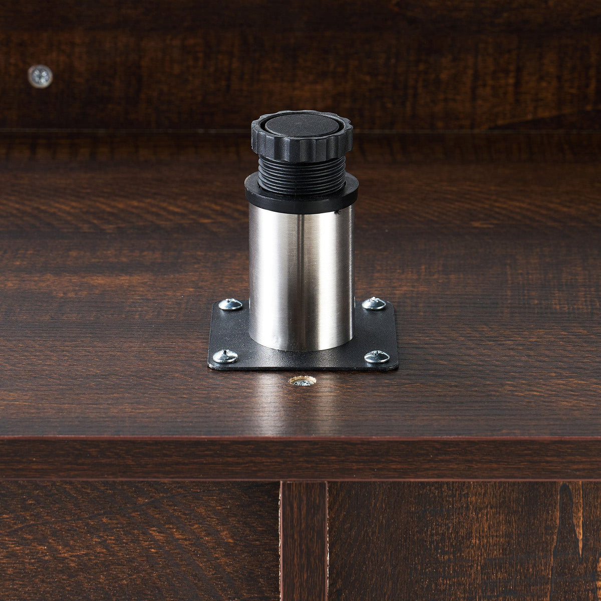 Buck 66" Farmhouse TV Stand - Sawdust Brown