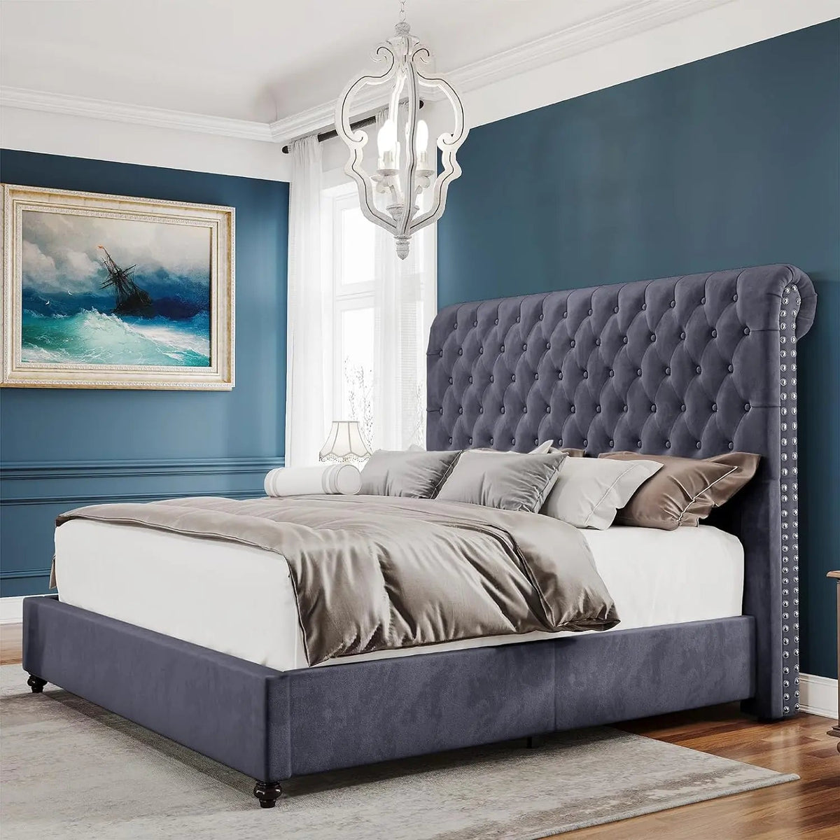 Allegra King Bed Frame - Amerlife