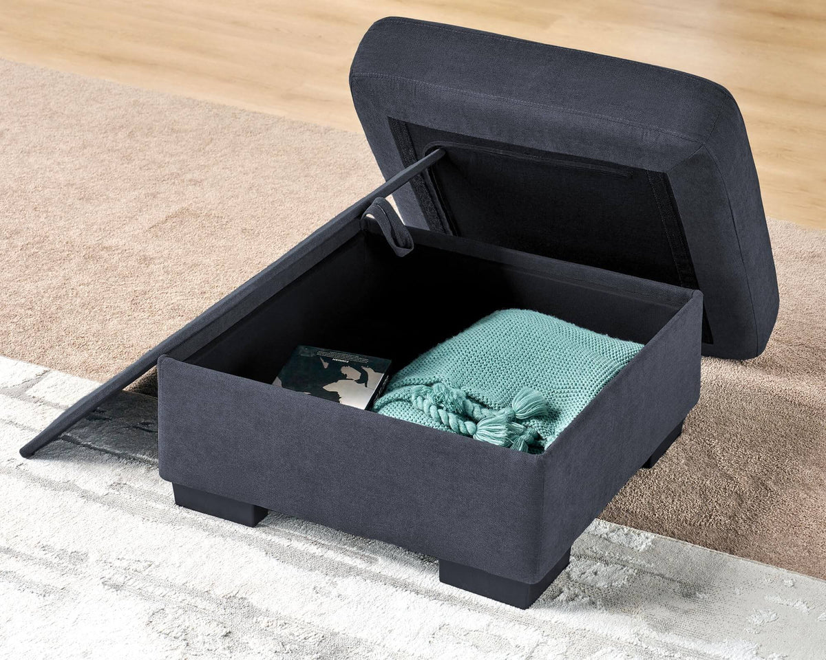 Oma Bridge Water Grey Sofa - 23''Ottoman