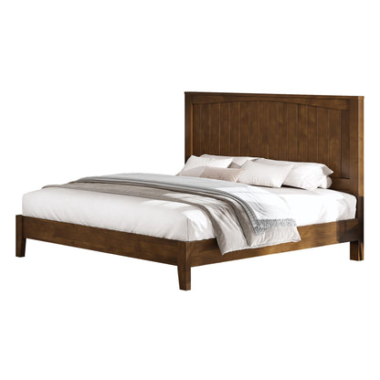 Sanderson Solid Wood Bed Frame -Full / Brown