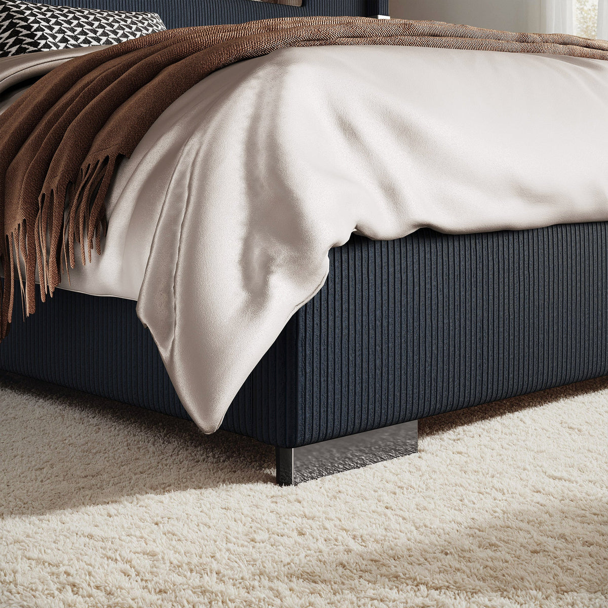 Chambers Bed Frame with Fireplace Amerlife-KH