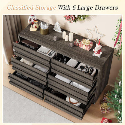 Sequoia 2-Piece Farmhouse Bedroom Set King Rustic Gray