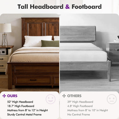 Savannah Bed Frame Amerlife-FB