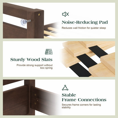Void Solid Wood Bed - DW-K
