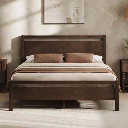 Void Solid Wood Bed - DW-K
