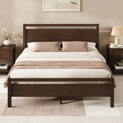Void Solid Wood Bed - DW-Q