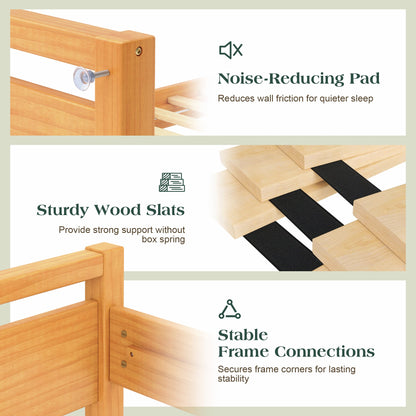 Void Solid Wood Bed - YO-Q