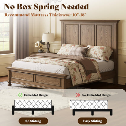 Bobbin Solid Wood Bedroom Set Amerlife 