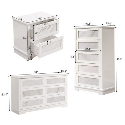 Thassos Marble TV Stand Amerlife