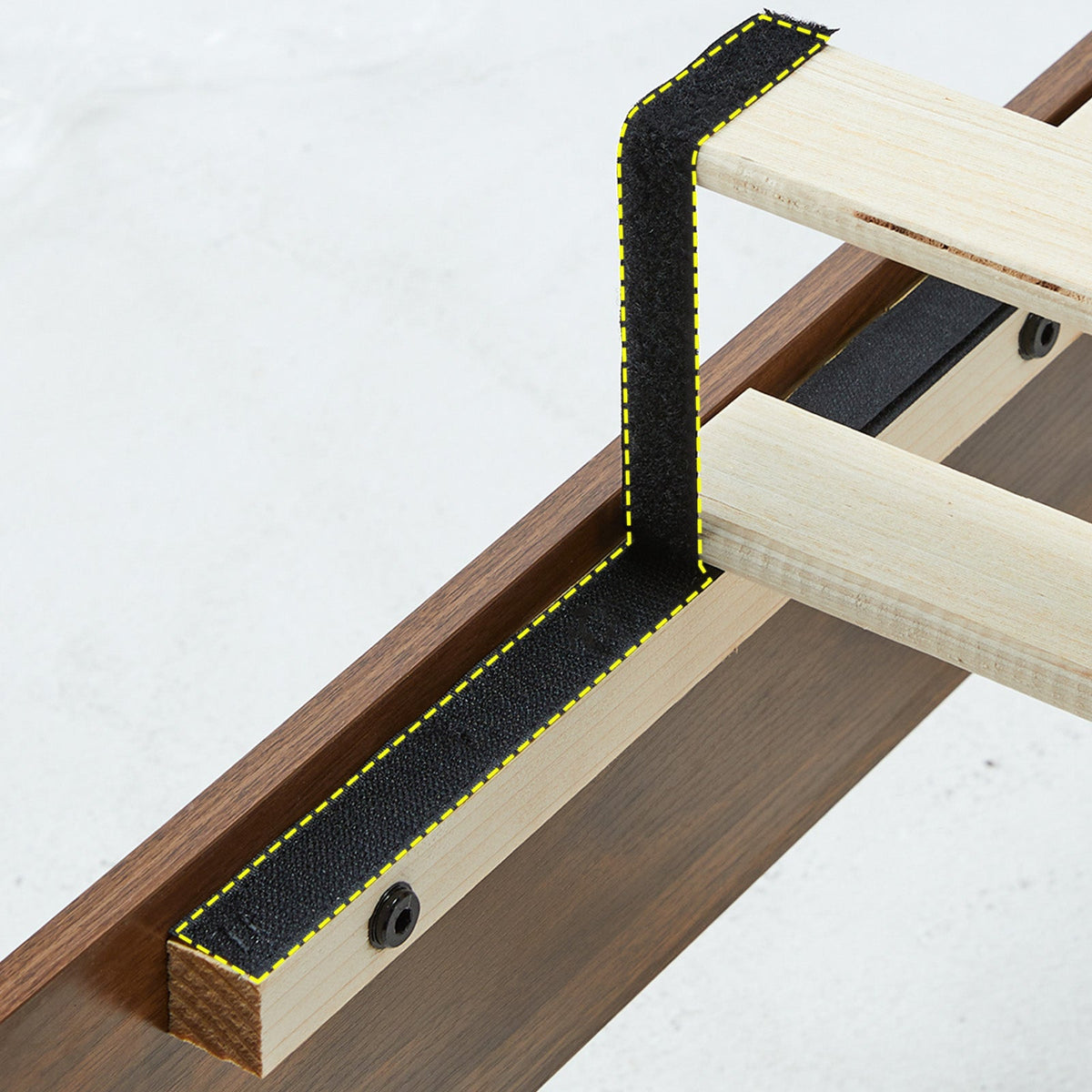 Barrow Bed Frame - Queen / Red Brown