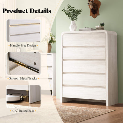 Garyon Modern Bedroom Furniture Set -5+6+7White