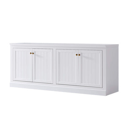 Averis 72" Sideboard Buffet Cabinet Amerlife White