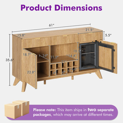 Form Wine Cabinet with Fridge