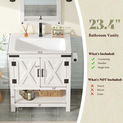 Calverton Antique White 24”