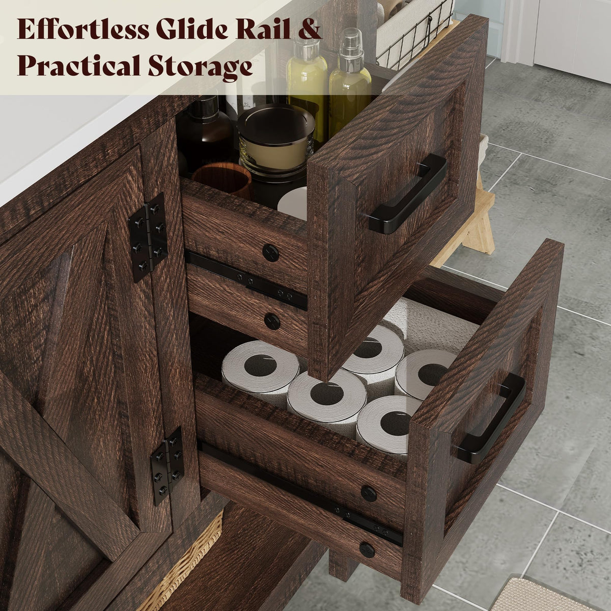 Calverton Rustic Brown 48”