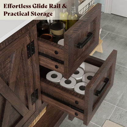 Calverton Rustic Brown 48”