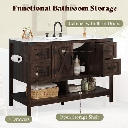 Calverton Rustic Brown 48”