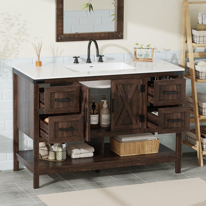 Calverton Rustic Brown 48”