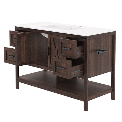 Calverton Rustic Brown 48”