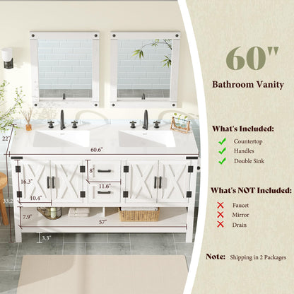 Calverton Antique White 60”