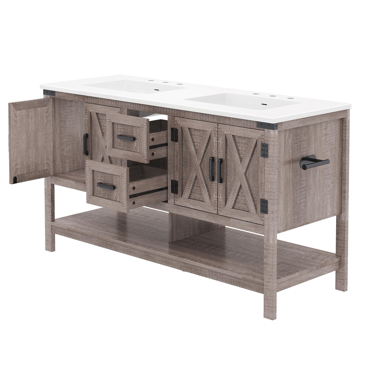 Calverton Light Grey 60“