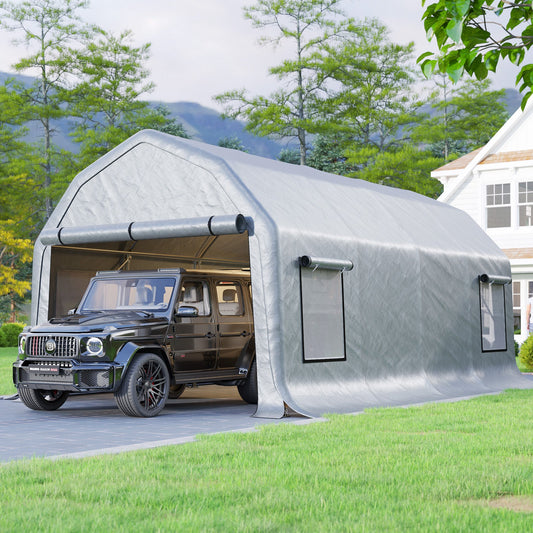 Solcor Portable Carport Shed