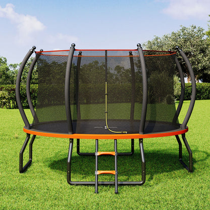 Bounce Outdoor Trampoline Amerlife Orange