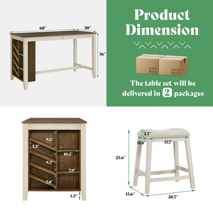 Harper 5-Piece Dining Table Set
