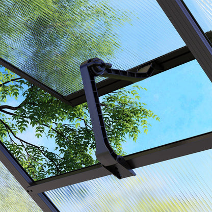 Verda Polycarbonate Greenhouse - 7.7x7.7x7.0 FT