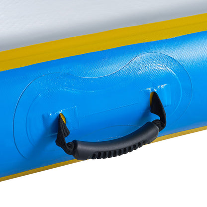 Ploov Inflatable Floating Dock - Regular / 6x6 FT / Blue & White