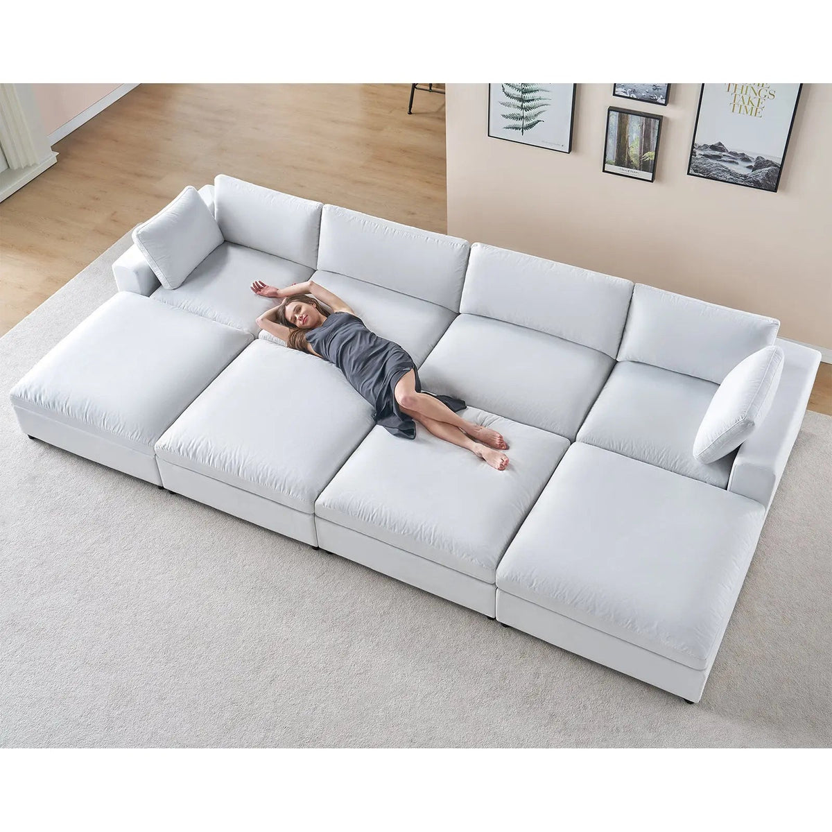 8 Seats Sleeper / White