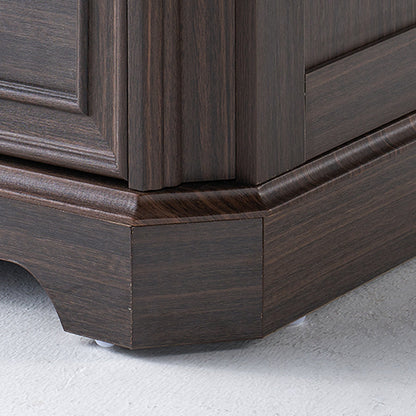 Somer Nightstand Bevel Shape - Pair / Golden Brown