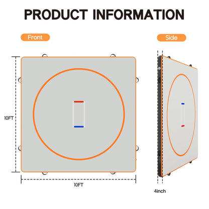 Waterproof Inflatable Wrestling Mat-10x10 FT