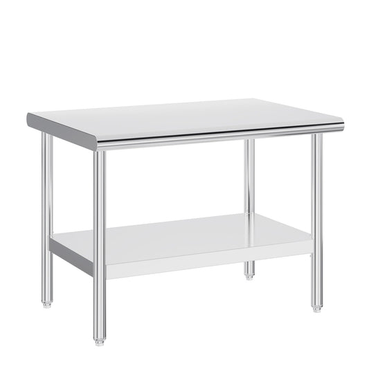 Stainless Steel Prep Table Amerlife 30x48inch