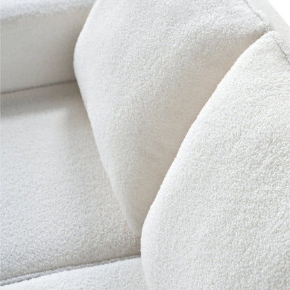 5 Seats-2 Piece / Bouclé White